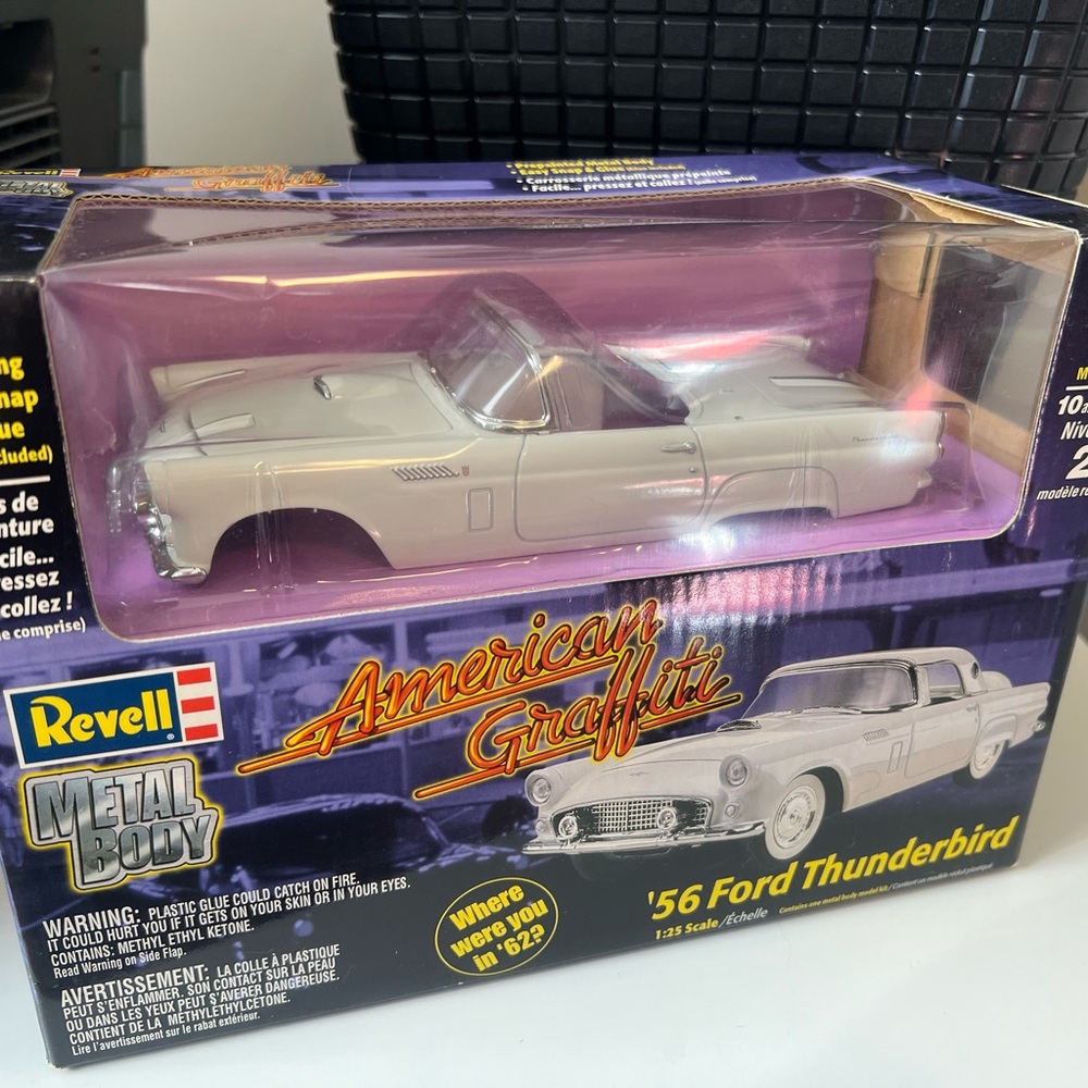 American graffiti 56 t-bird model NIB Vintage